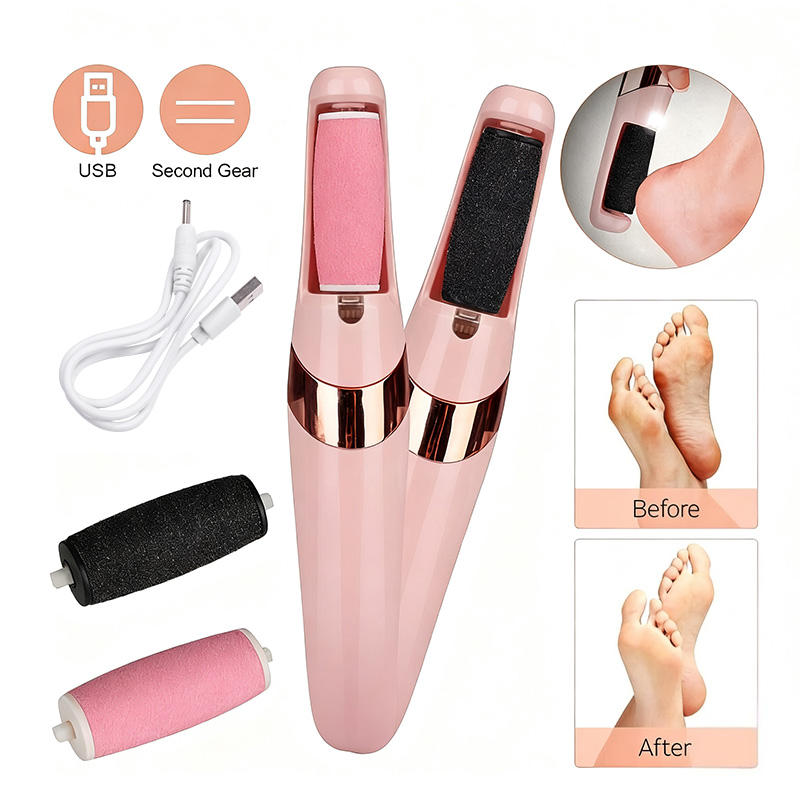 Cable de carga USB y cabezales del Limador de Callos Mask Beauty