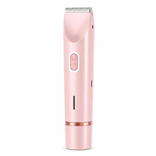Depiladora Corporal Mask Beauty en rosa y dorado